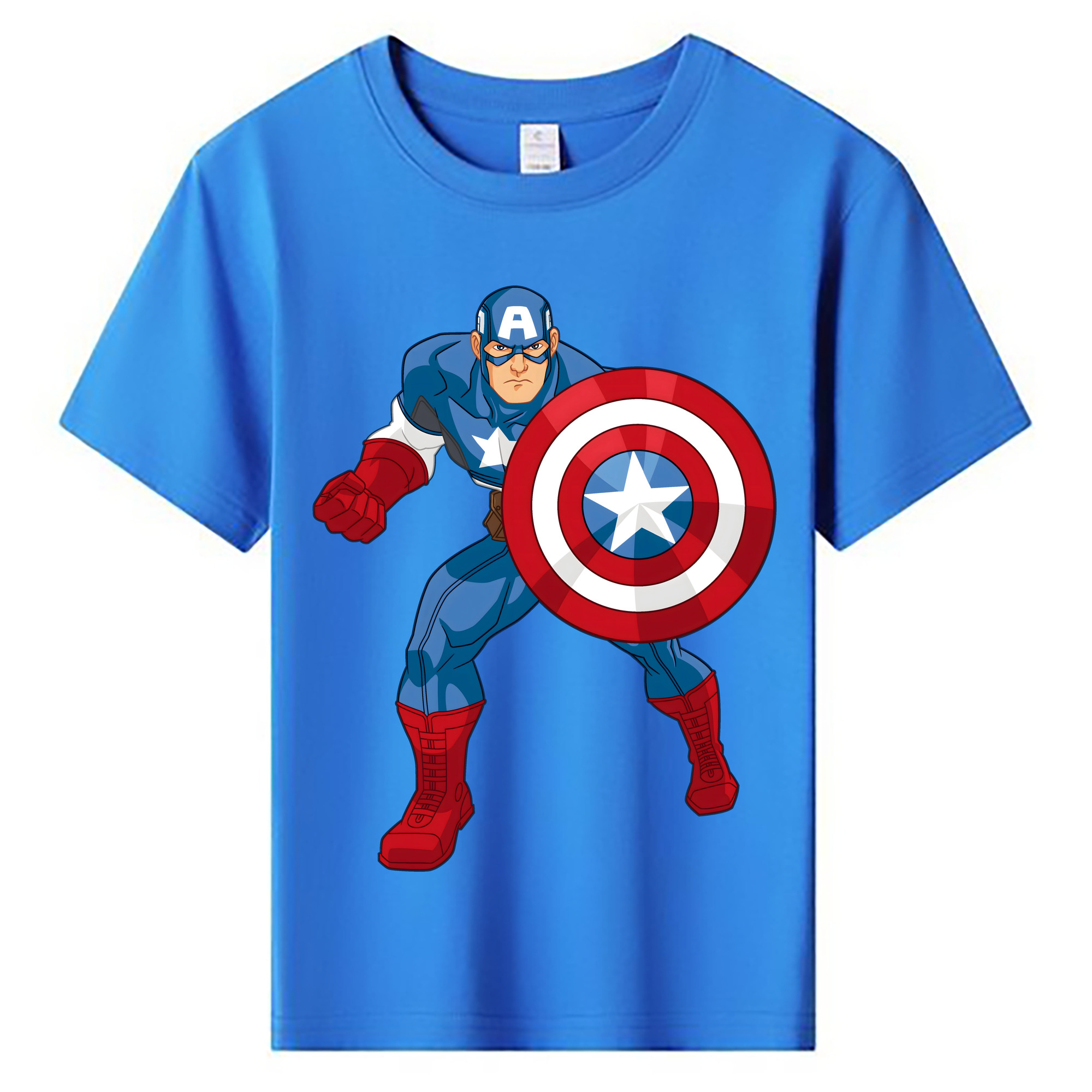 （画像用） アベンジャーズ The Avengers 綿100％キッズTシャツ（フロントプリント）